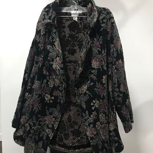 Floral coat
